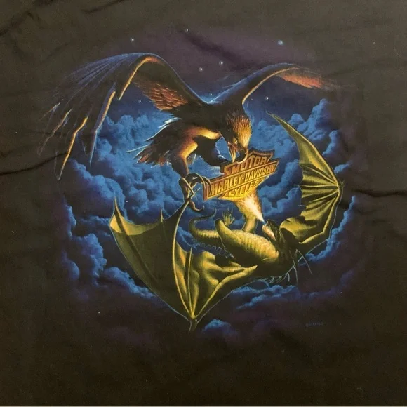 Vintage Harley Davidson t shirt 1995 men’s large - Picture 7 of 7